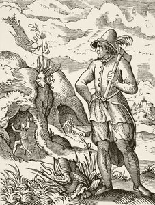 A Miner in the 16th Century, from 